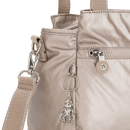 Kipling Elysia Metallic Schoudertassen Beige | BE 1405VR